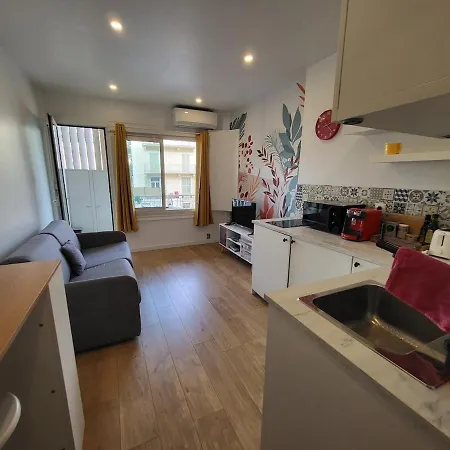 Air-conditioned Studio, 4 Min From The Croisette, 15 Min From The Palais Cannes