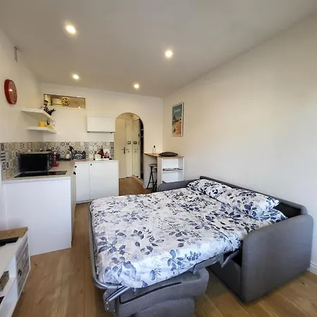 Air-conditioned Studio, 4 Min From The Croisette, 15 Min From The Palais Appartement